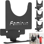 Famiron 4 PCS Angle Grinder Holder,Angle Grinder Stand Tool Wall mount Bracket for 5inch Grinder,Angle Grinder Storage Rack for Cutters,Polishers