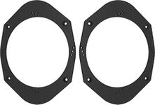 Speaker Adapter Spacer Rings SAK006_55 Universal 5x7 or 6x8 to 6 1/2" 6.5 Speaker Adapter Spacer Rings - 1 Pair - SAK006_55