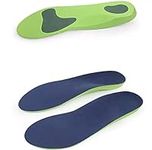 HHUK Plantar Fasciitis Orthotic Insoles with Arch Support Shoe Inserts Women Men Insole Flat Feet Insert (S 5-6.5)