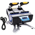 wowsubli ST-210 Double Station Mug Heat Press Machine for Sublimation Cup Transfer Printing, 2 Cups At One Time LCD Control Panel DIY Cup Sublimation