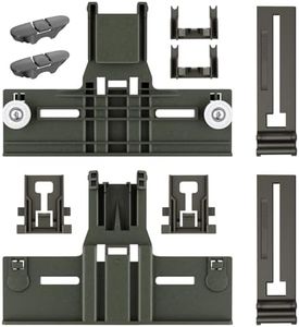 UPGRADED W10350375 Dishwasher Top Rack Adjuster Parts for Whirlpool Dishwasher Parts W10712395, WDT730PAHZ0, WDT970SAHZ0, WDTA50SAHZ0,WDT750SAHZ0 Upper Rack Parts for Kenmore Dishwasher Top Rack Parts