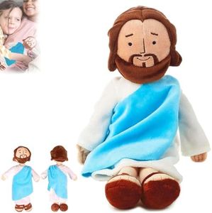 My Friend Jesus Plush Doll 13inch,Jesus Toy My Friend Jesus Toys, Classic Christ Religious Savior Jesus Stuffed Plush Doll Toys with Smile Religious Party Favors Gift for Boys and Grils (Jesus)