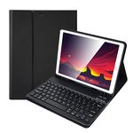 Lively Life iPad Keyboard Case 9.7 inch, Detachable Bluetooth keyboard for iPad 6th Generation,iPad 5th Generation, iPad Pro 9.7 inch, iPad Air 2/1, with Auto Wake/Sleep & Built-in Pencil Slot- Black