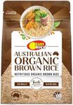 Sunrice Organic Whole Grain Brown Rice 750 g