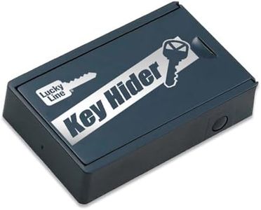 Lucky Line Large Magnetic Key Hider Case Holder for Standard Size Keys (91001), Large -Magnetic Key Hider, 1 Pack