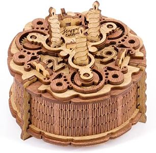 iDventure Birthday Puzzle Box - Regalo para cumpleaños Individual - Caja Secreta Japonesa - Caja misteriosa para Dinero - Puzzle 3D de Madera - Regalos Hucha Originales - Rompecabezas para Adultos