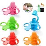 No Spill Silicone Bottles Top Spout