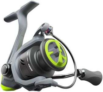 HANDING M1 Spinning Reel, Freshwater Fishing Reels Spinning, 9+1 Ball Bearings, 26.5LBs Max Drag, 5.2:1 Gear Ratio, Graphite Frame, CNC Aluminum Spool, 500 to 5000 Series, Handle Interchangeable