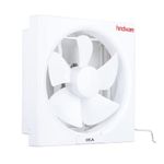 Hindware Ilka 200mm Exhaust Fan for Kitchen or Bathroom with Auto Dust Protection Shutter, Overload Protection and Powerful Air Suction For Odourless, Clean and Fresh Air (White)