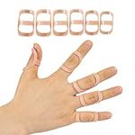 GHORTHOUD 6 Pcs Finger Splints - Finger Splint Kit for Arthritis, Mallet Finger - Thumb Splint, Trigger Finger Splint For Thumb, Middle, Pinky or Ring Finger (Sizes 8, 9, 10)