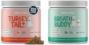 Fifth & Fido Lumps & Breath Duo - Turkey Tail Mushroom + Dental Powder