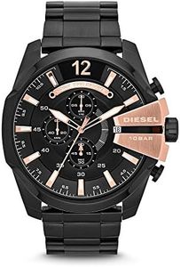 Diesel Men's Diesel Chief Series Analog Analog-quartz Black Watch, (DZ4309)