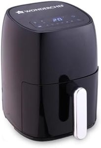 Wonderchef Neo Digital Air Fryer | Rapid Air Technology | 6 Pre-Set Menu Options | Temperature and Time Control | Automatic Shut-Off | Compact Design | 4.5 Litres | 1 Year Warranty | 1500 Watts|Black