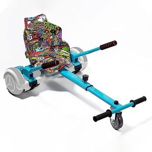 SUNSHINE Hoverboard Kart Seat Attachment Accessory for 6.5" 8" 10" Two Wheel Self Balancing Scooter