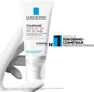 La Roche-Posay Toleriane Rosaliac AR SPF30 Moisturiser, 50ml – For Redness-Prone Dry Skin