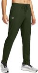 G Gradual Mens Sweatpants with 4 Pockets Tapered Track Athletic Slim Fit Pants for Running, Exercise, Workout, Gym, Olive Green, Medium
