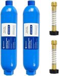 Hourleey 2 Pack RV Inline Water Fil