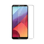 WEOFUN 3 Pack LG G6 Screen Protector, Crystal Tempered Glass for LG G6 H870 Glass Film 5.7'' (0.3mm, 9H, Scratch Resistant)