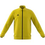 adidas Unisex Kids Entrada 22 Track Jacket, team yellow/black, 7-8 Years