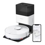 roborock Q7 Max+ Robot Vacuum and Mop with Auto-Empty Dock Pure, Hands-Free Cleaning for up to 7 Weeks, APP-Controlled Mopping, 4200Pa Suction, No-Mop&No-Go Zones, 180mins Runtime, Works with Alexa