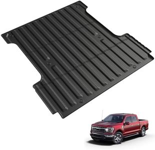 LUMWAY Truck Bed Mat for Ford F150 2015-2025 2026, All Weather Trunk Bed Liner for 2025 Ford F-150 Raptor Lightning Accessories, 5.5FT 67.1'' TPE Cargo Liner Truck Mat (Not Fit 6.5FT/8FT Bed)