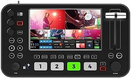 SPROLINK NeoLive R2 Plus Video Switcher for Live Streaming Video Mixer Audio Mixer hdmi Switcher 4 Channel Mixer Audio Switcher Live Streaming Equipment Video Switcher Mixer