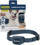 PetSafe Audible Bark Dog Collar, Humanely Stop Barking, Alternative to Static Shock No Bark Collar, 10 Levels of Safe Correction – for Small, Medium & Large Dogs Over 8 lb, Rechargeable & Waterproof
