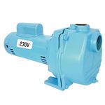 Little Giant LSPH-200-C 2 HP, 230 Volts, 84 GPM, 57 PSI High Pressure Sprinkler/Irrigation Pump, Blue, 558298