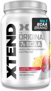 XTEND Original BCAA Powder Knockout Fruit Punch 90 Servings | 7g BCAAs Per Serving | Sugar Free Branched Chain Amino Acids and Electrolytes Powder for Post Workout Muscle Recovery and Hydration