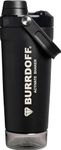 BURRDOFF Insulated Steel Activate Protein Shaker Bottle for SUMMER (600ML), Shaker for Gym, Steel Shaker Bottles for Gym Bottle WITH STORAGE BOX (Black)