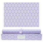 Lavender Scented Drawer Liners, Scent Paper Liners for Drawers, Dresser Shelf, Linen Closet, (6 Sheets)