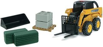 John Deere Ertl Big Farm Skid Steer Set, Yellow