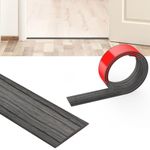 Flintronic 1.2M Laminate Flooring Threshold Transition Strip, 5CM PVC Floor Divider Strip Transition Strip, Self Adhesive Threshold Strip, Door Strip Threshold Bars for Joining Floor Gaps,Carpet,Tiles