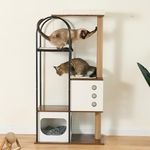 Fuhomtre Cat Tree Tower with Scratc