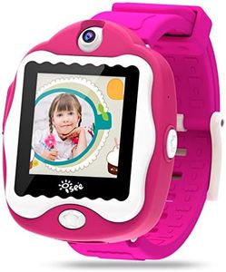 Kids Smartwatch - Games, Selfie-Camera, Video Watch - Educational Children's Smart Watch for Ages 4-12 - Fun and Interactive - Ideal Birthday Gift (Pink)