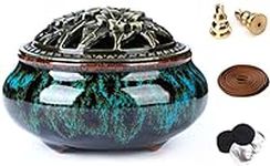 LAMDAWN Ceramic Incense Burner with