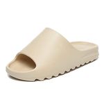 Puimentiua Cloud Sliders for Women and Men Non-Slip Quick Dry Shower Slippers Ultra-Soft Thick Sole House Pillow Slides for Indoor & Outdoor