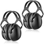 [2 Packs] SNR 35dB Ear Muffs Noise 