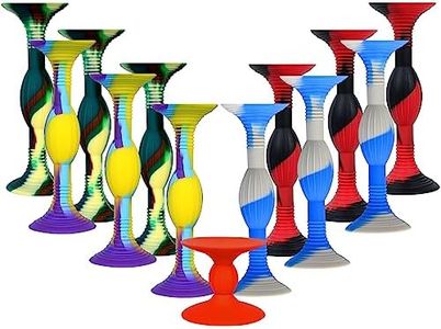 HugOutdoor 4.3 "Large Size 12Pcs 4 Colour Suction Cup Dart Silicone Sucker Soft Darts Kids Sticky Toys Indoor Outdoor Sports Throwing Games