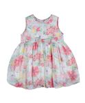 Shopertree Kids' Chiffon Balloon Dress: Lightweight, AZO-Free, and Easy-to-Wear. (4-5 Years) Multicolour