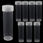 popokk 50 pcs 7 ML Plastic Vials wi