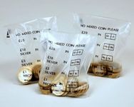 bag it Plastics Coin Bags/Cash Bags - Pack of 1000 Durable Plastic Money Bags for Coins, Cash & Notes - Secure Bank Bags for Banking UK, Cash Handling, and Coin Sorting