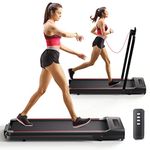 Freepi Treadmill-Under Desk Treadmill-2 in 1 Folding Treadmill-Walking pad-Treadmill 340 lb Capacity