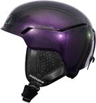 Odoland Ski Helmet, Snowboard Helmet, Adjustable Size Ventilation System, PC Shell and Protective EPS Foam Snow Helmet for Men Women Youth, Goggles Compatible, Starry Purple, M