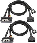 SATA 6G Data Cable, SATA Power 2-In