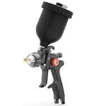 Painter Professional HVLP Gravity Spray Gun PT-01 with 600 ml Cup Capacity Non-Drip Paint Cup with Nozzle Tip Size 1.7 mm