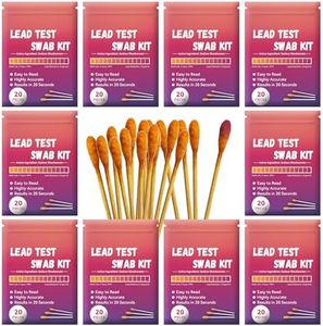 Lead Test Swab Kit Bag Pack 200 Pcs Use Water for Thermos Ceramic Flatware Mug (LSB200)