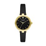 kate spade new york Women Analog Quartz Watch with Leather Strap KSW9048