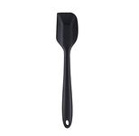 Spatlus Silicone Spatulas,Heat Resistant Non-Stick Flexible Rubber Scrapers Bakeware Tool Essential Cooking Gadget Spatula Big 27cm |Pack of 1 Black