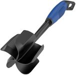 Ourokhome Upgrade Meat Chopper and Potato Masher, Heat Resistant Ground Meat Smasher for Hamburger, 5 Curved Blades Ground Beef Smasher, Nylon Non Stick Mixer, Stirrer and Kitchen Gadgets, Navy.